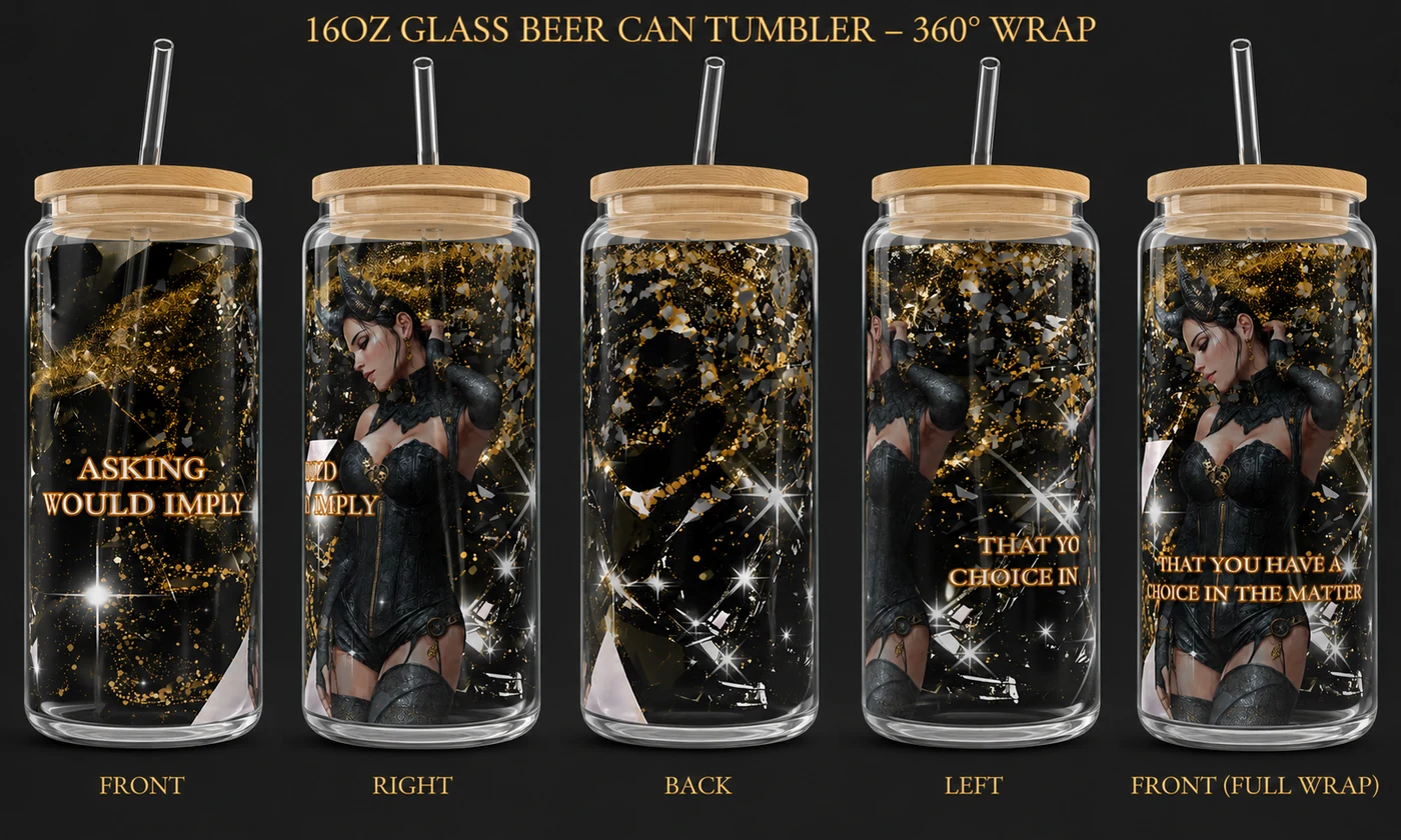F.T.M. Asking Would Imply black and gold full wrap preview